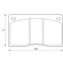 Kbc Brake Pads Front For Jaguar Lamborghini - Spares Direct