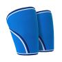 1 Pair 7MM Neoprene Knees Sleeves Support For Training - Blue XL