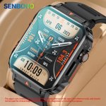 Senbono New Smart Watch For Men Wireless Call Smartwacth 340MAH Large Battery Information Push And Read Custom Watch Face Sport