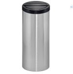 Cool Stainless Steel Litter Bin – Free Standing – With Lid – 780SS