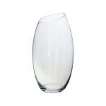 Slanted Glass Vase - 30CM