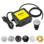 Garbage Disposal Air Switch Kit Sink Top Waste Disposal Stainless Steel Brushed Nickel On off Air Button Food And Waste Disposal