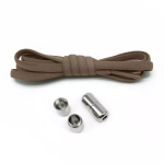 Locking Laces Elastic Shoe Laces - Brown