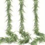 182.88CM Lush Artificial Eucalyptus Garland - Faux Greenery Vine For Outdoor Decor Perfect For Parties & Wall Hangings