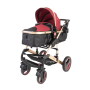 Belecoo 3-IN-1 Travel System Maroon
