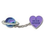 I Need Space Planet Chain Jibbitz - Multi Osfa