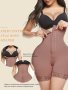 1PC Explosive Three-breasted High-waist Crotch Zipper Tummy Lifting Pants Waist Body Shaper Bodysuit