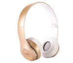 Tech Geeks Bluetooth Wireless Headphones - Rose Gold