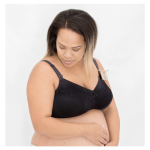 The Stellar Nursing Bra D E F G Cups - 34E Black