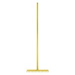 Lasher 16FT Garden Rake Yellow