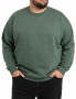 Mens Fleece Track Top Green - 10XL / Green