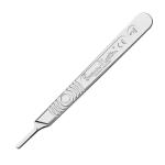 Swann-morton Stainless Steel Dermaplaning Scalpel Handle No 3