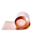 Genvqdf 1PCS 99.9% Pure Purple Copper Metal Copper Foil Sheet Thickness 0.1-1.0MM 100 1000MM Industrial Hardware Material Purple