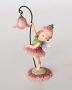 Ceramic Fairy Holding Flower 14CM