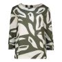 Fresha Fresh Printed 3/4 Sleeve Cotton Top