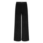 Karl Fan Lace Pants -black