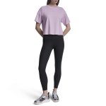 Metallic Logo Tee -pink Lavender