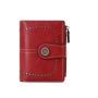 Vintage Pu Leather Wallet Women's Wallet With Rifd Blocking