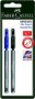 Faber-Castell SPEEDX7 0.7MM Ballpoint Pens - Black & Blue Blister Of 2