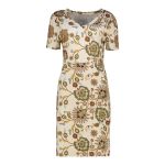 Short Sleeve V-neck Dress