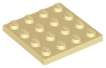 Parts 4 X 4 Plate 3031 - Tan
