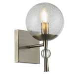 Athena Metal And Glass Wall Light In Antique Bronze