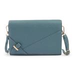 Blue Multi-compartment Satchel Bag