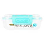 Addis Clip 'n Seal Rectangle Lunch Box 220ML