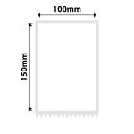 NB626 - - B4 Only - 100X150MM - 50 White Labels