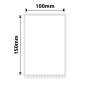 NB626 - - B4 Only - 100X150MM - 50 White Labels