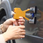 Paint-free Dent Repair Tool Dent Puller Kit Auto Dent Puller Kit - Adjustable Golden Paint-free Dent Remover Tools Dent Repair K