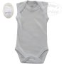 Every 100% Cotton Sleeve Long Bodyvest White 6-12 Months
