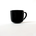 Omada - Irregular Coffee Mug - Black