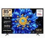 Tcl 85 Inch P8L Premium Qd MINI LED Google Tv 144HZ 85P8L Black