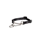 Rogz Utility Dog Collar Control Chain - Black