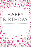 Confetti Birthday Card