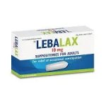 Lebalax 10MG Supps 10 Adults