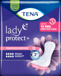 Tena Lady Protect+ Night Pads Pack 6