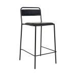 Sleek Kitchen Stool - Chocolate