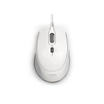 Port Office Pro Wired Silent Mouse White