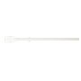 Curtain Rod Kit D28 White Extendable From 160CM - 300CM Includes Brackets And Finals Inspire
