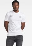 G-star Raw Multi Gr Slim R T Compact Jersey O - White