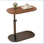Toxiya Coffee Side Table C Shape Adjustable 360 Rotating Top Side Table
