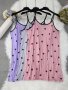 3 Pack Plus Size Cute Nightdress Set Women's Plus Heart Print Round Neck Contrast Trim Cami Sleep Dress Three Piece Set