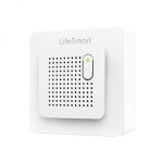 Lifesmart Flammable Gas Sensor With Built-in Alarm – White
