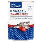 No Name Pilchards In Tomato Sauce 400G