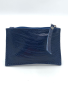 Coin Purse - Navy Ostrich Shin
