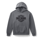 Men’s H-d Standard Bar & Shield Pullover Hoodie – Quiet Shade