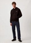 Calvin Klein Logo Back Print Black Hoodie - XXL Black