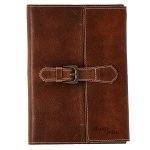 Genuine Leather Buckled Notebook – A4 – Dumi & Jabu